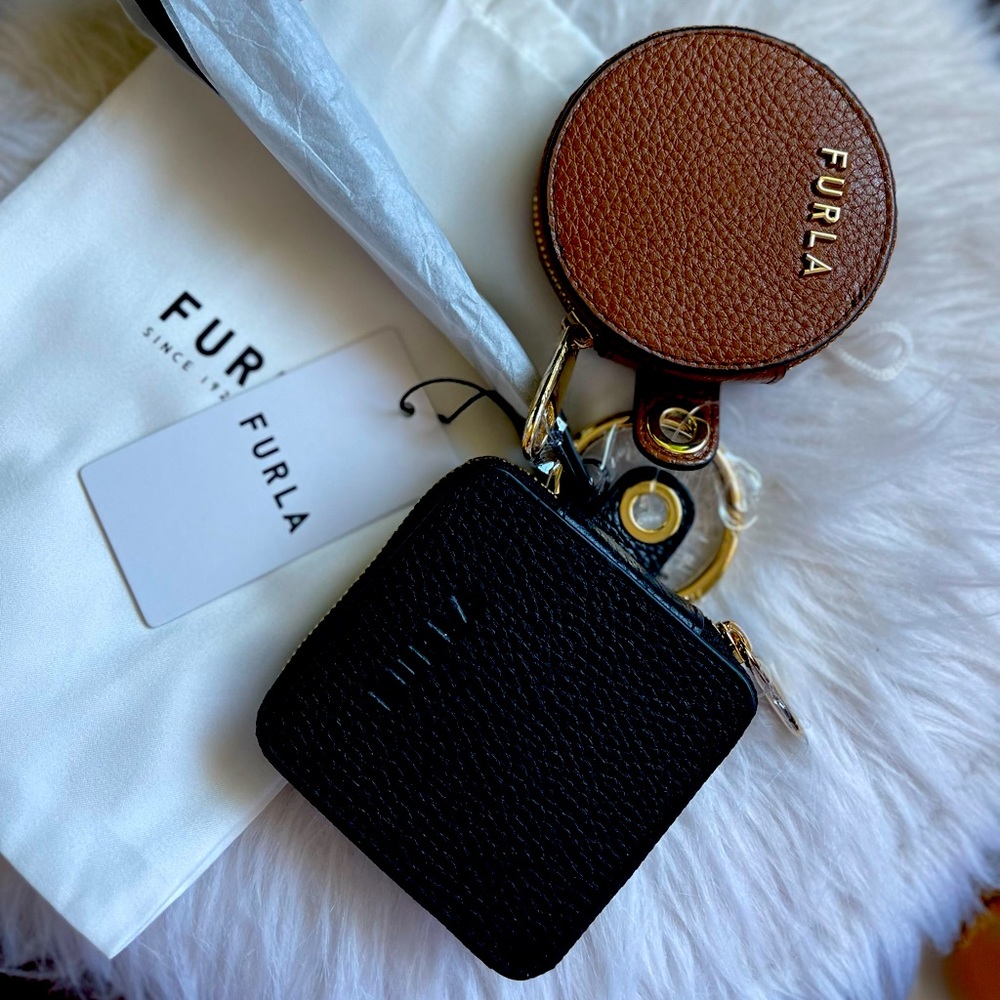 Luna 2-Piece Leather Coin Case Set